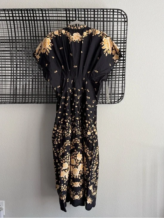 Farm Rio Anthropologie printed midi dress - Picture 7 of 8